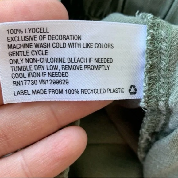 Olive Green Cargo Jogger Pants | Knox Rose | Sz Small - Picture 7 of 9